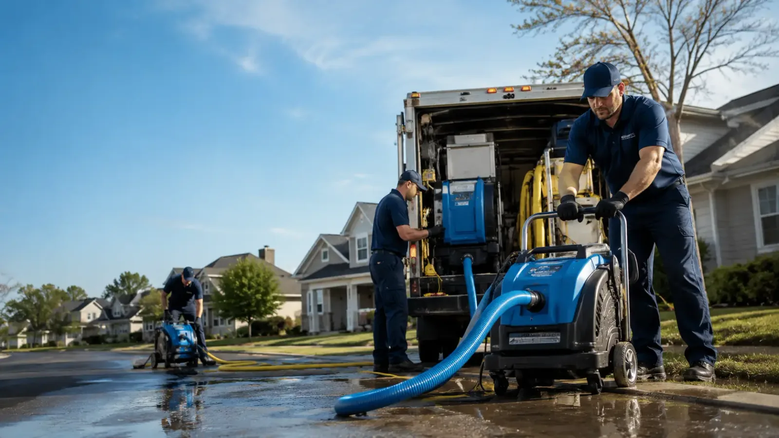 Flood Damage Cleanup in Newhall, WV